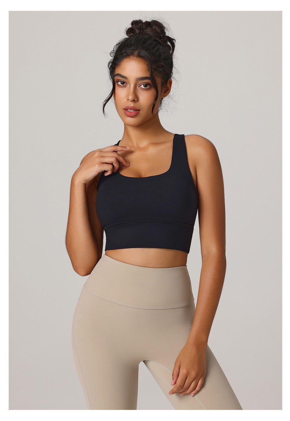 เสื้อออกกำลังกายสายไขว้หลัง | Cross-Back Sport Top WDB6010 — สวยทุกมุม ใส่สบายทุกวัน