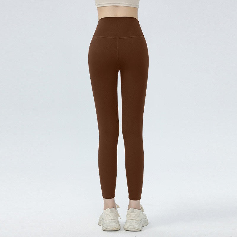 กางเกงยิมขายาว เอวสูง | High-Waist Gym Leggings DBK3551