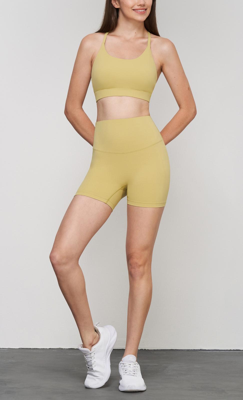 เสื้อยิมสายเล็ก V-Back หลังเปิดสวย ใส่สบายทุกเซสชั่น | V-Back Gym Bra WX1411