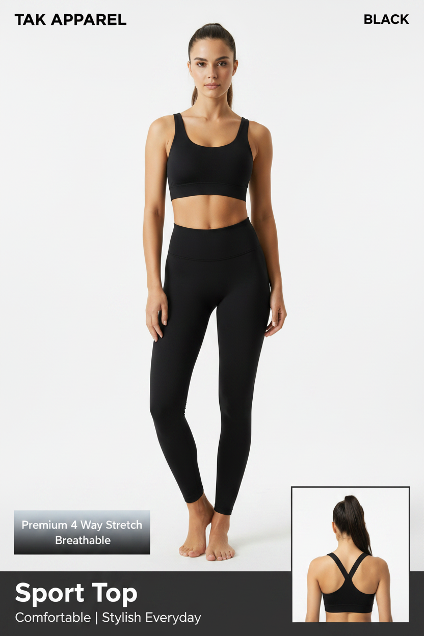 Sport Top - Black
