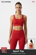 Sport Top - Red Full Body