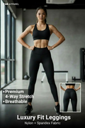 Luxury Fit Leggings - Angled View