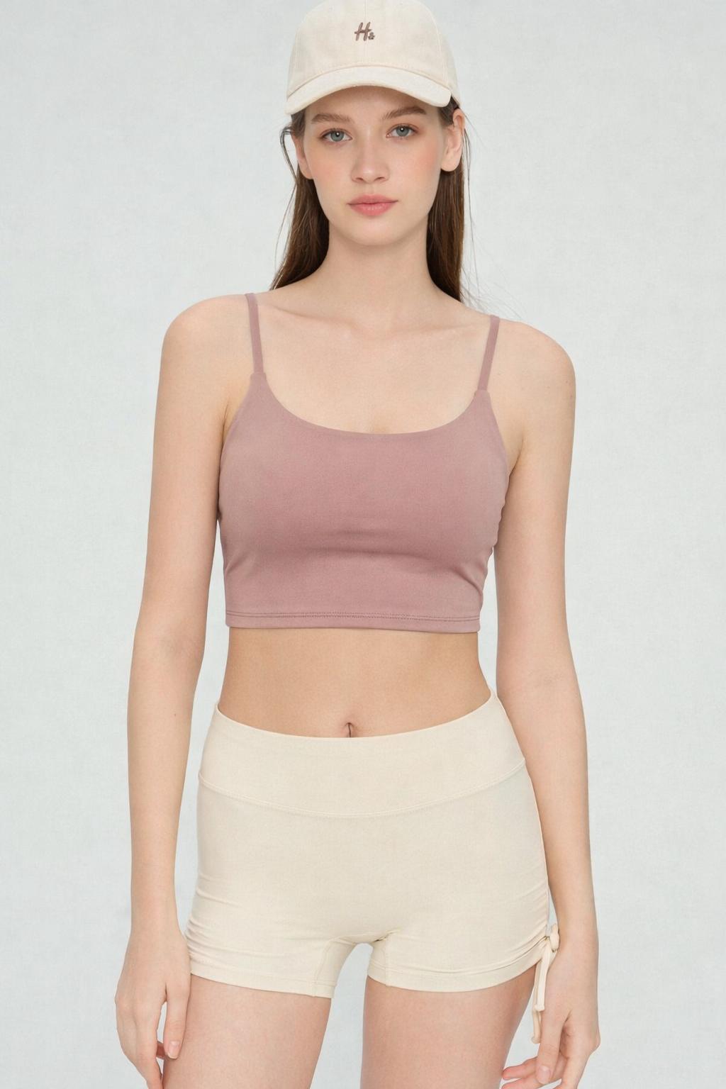 เสื้อยิมสาย X หน้า-หลัง | Double X-Back Gym Top X1247 — สวย สะดุดตาทุกมุม